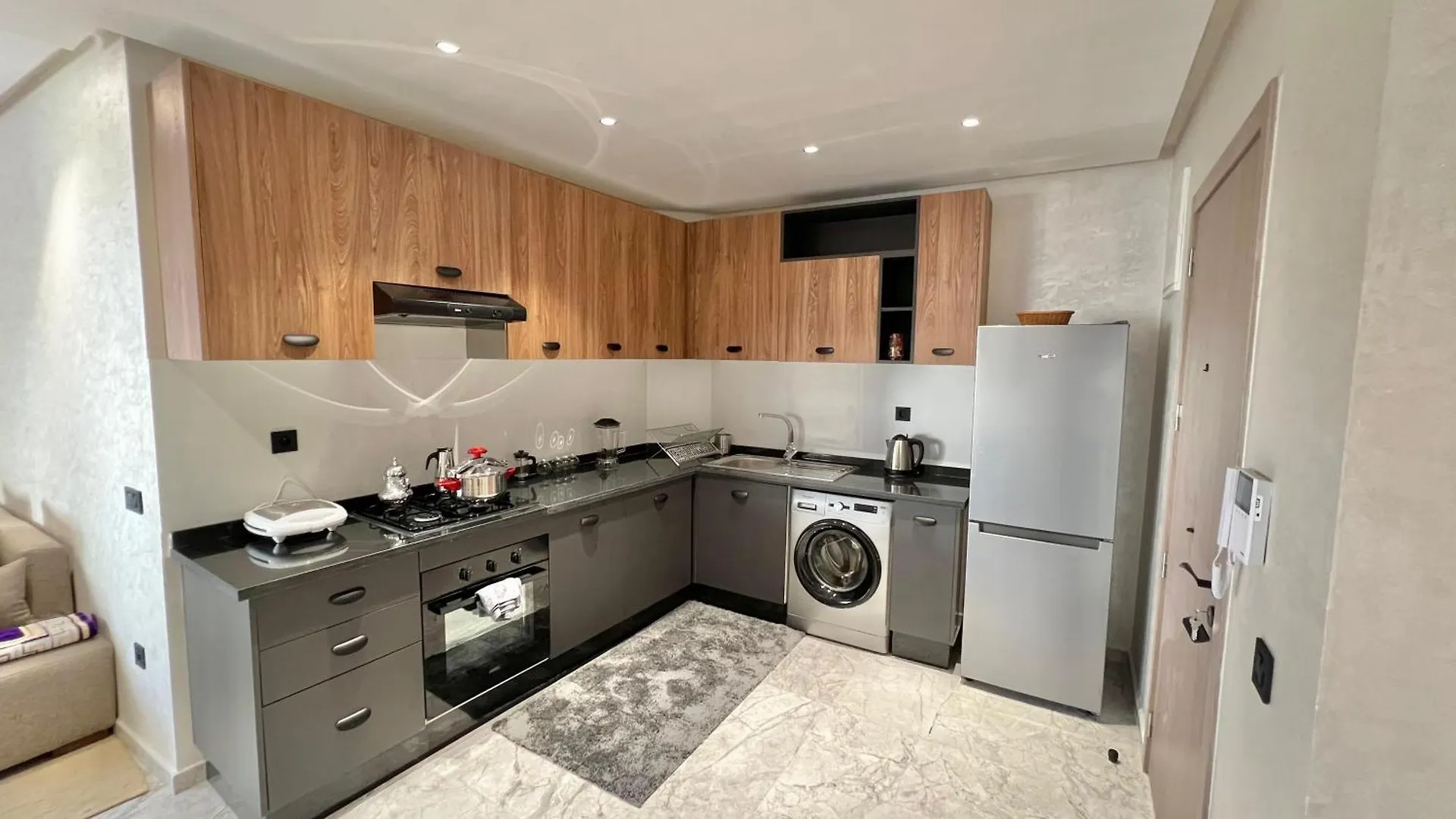 S18 Studio Central Casablanca Entre Maarif, Bourgogne & Corniche 0*,  Marocko