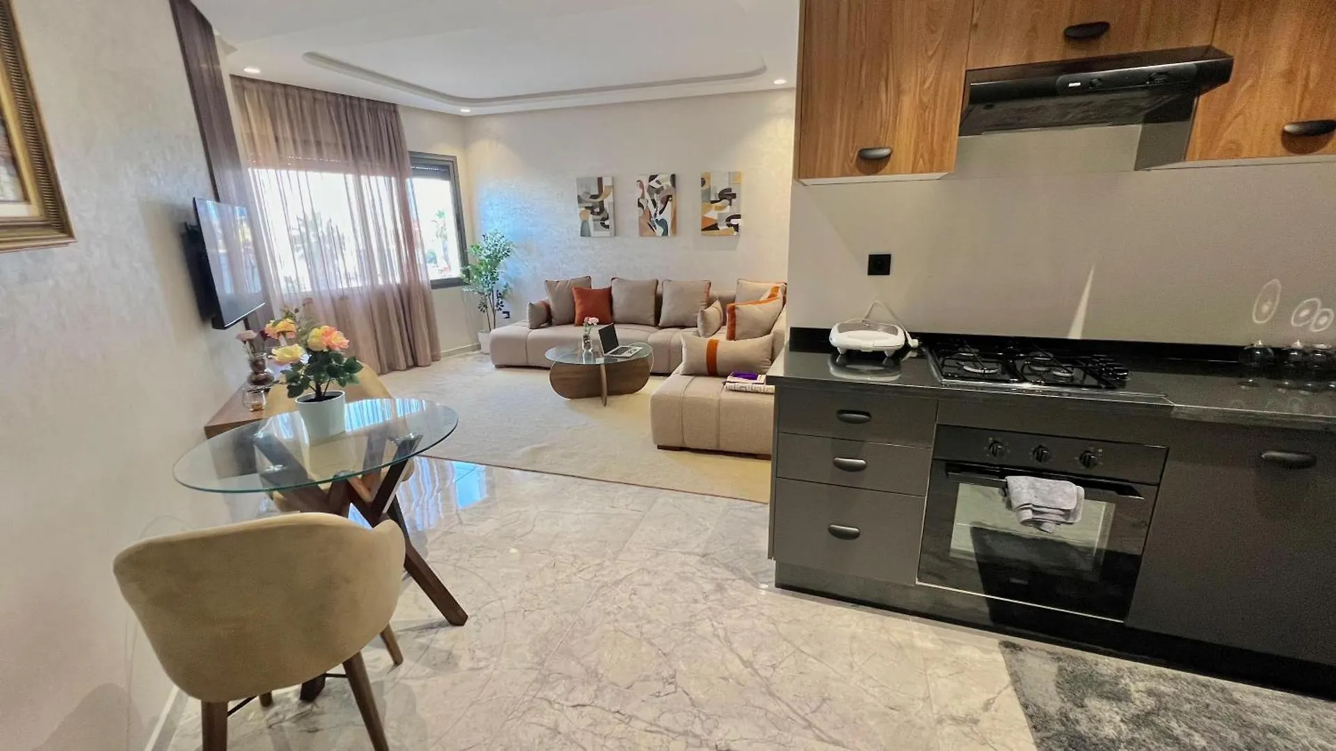 S18 Studio Central Casablanca Entre Maarif, Bourgogne & Corniche Lägenhet