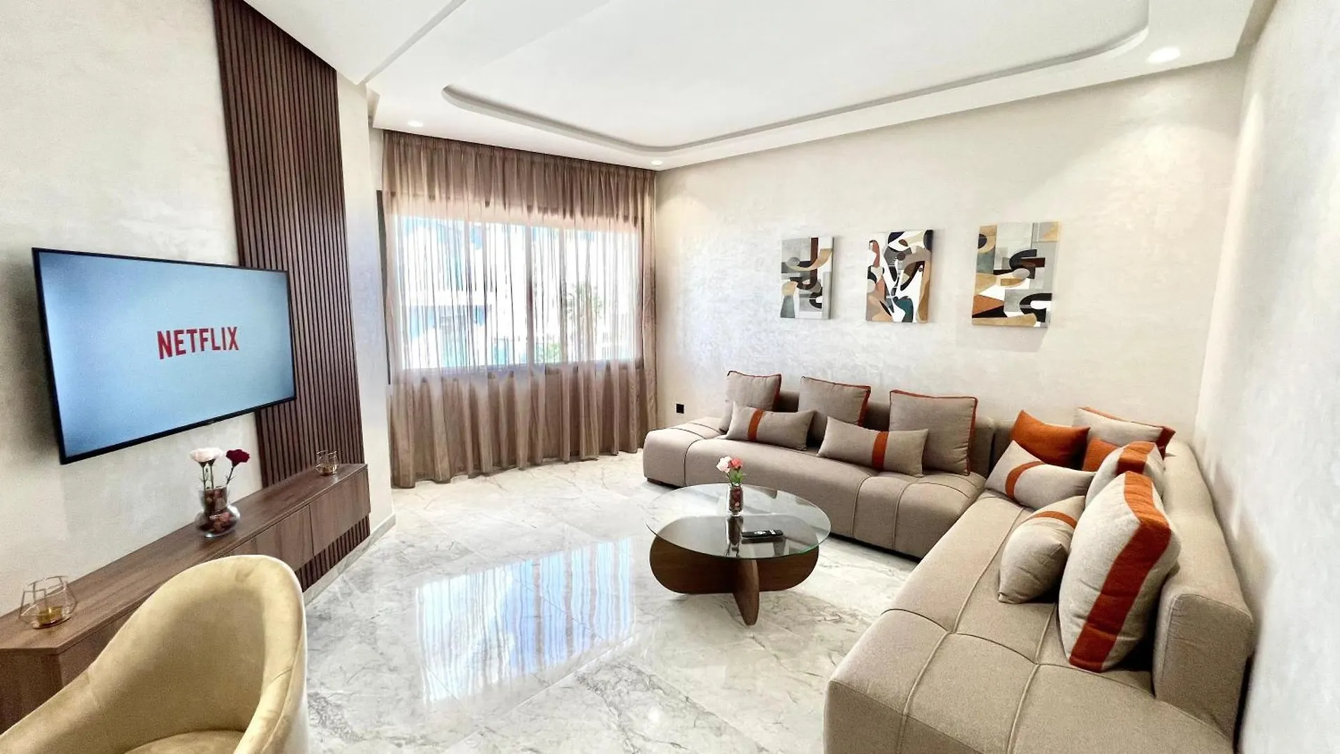 S18 Studio Central Casablanca Entre Maarif, Bourgogne & Corniche 0*,  Marocko